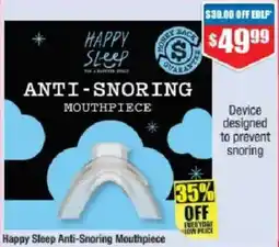 Chemist Warehouse Happy Sleep Anti-Snoring Mouthpiece offer
