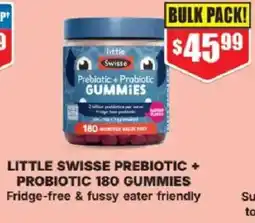 Chemist Warehouse Little swisse prebiotic + probiotic offer