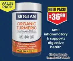 Chemist Warehouse Bioglan Organic Turmeric offer