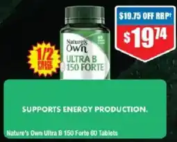 Chemist Warehouse Nature's Own Ultra B 150 Forte offer