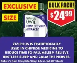 Chemist Warehouse Nature's Own Complete Sleep Advanced offer