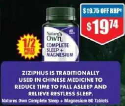 Chemist Warehouse Natures Own Complete Sleep+ Magnesium offer