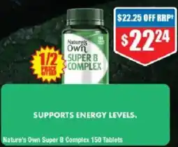 Chemist Warehouse Nature's Own Super B Complex offer