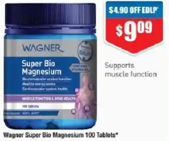 Chemist Warehouse Wagner Super Bio Magnesium offer