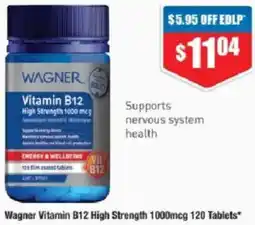 Chemist Warehouse Wagner Vitamin B12 High Strength offer