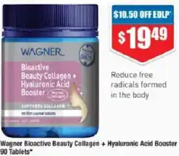Chemist Warehouse Wagner Bioactive Beauty Collagen + Hyaluronic Acid Booster offer