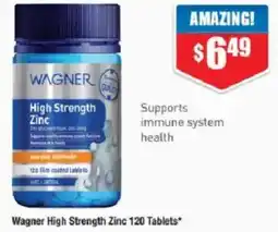 Chemist Warehouse Wagner High Strength Zinc offer