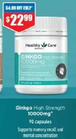 Chemist Warehouse Ginkgo High Strength offer