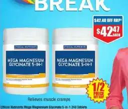 Chemist Warehouse Ethical Nutrients Mega Magnesium Glycinate 5-in-1 offer