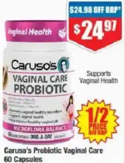 Chemist Warehouse Caruso's Probiotic Vaginal Care offer