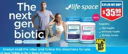 Chemist Warehouse Life-Space TrioBiotic for Men or Women offer