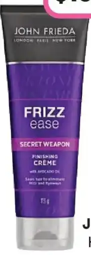 Priceline John Frieda Frizz Ease Secret Weapon Crème offer