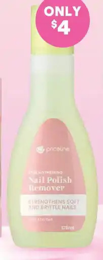 Priceline Priceline Strengthening Nail Polish Remover offer
