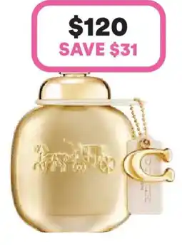 Priceline COACH Gold Parfum offer