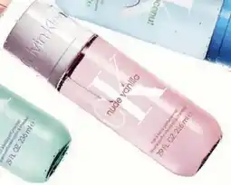 Priceline Calvin Klein CK Nude Vanilla Hair & Body Perfume Mist offer