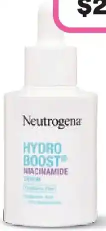 Priceline Neutrogena Hydroboost Niacinamide Serum offer
