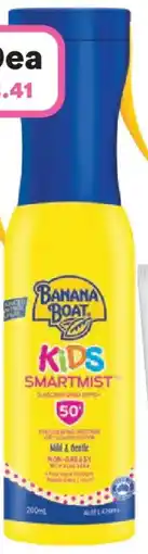 Priceline Banana Boat Kids SmartMist Sunscreen Spray SPF50+ offer