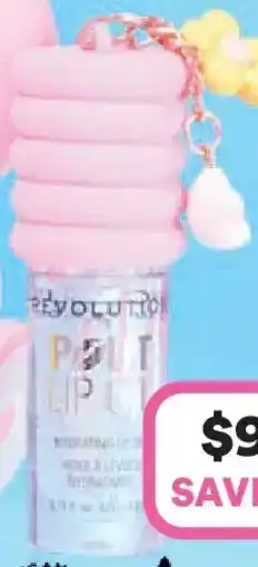 Priceline Revolution Pout Lip Oil Lychee Clear With Pink Charm offer