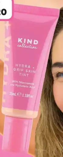 Priceline KIND Collective Hydra + Grip Skin Tint Light Cool offer