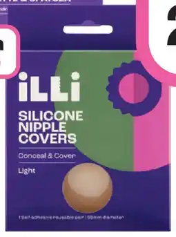 Priceline iLLi Silicon Nipple Covers Light offer