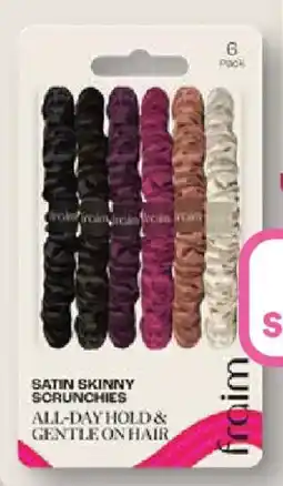 Priceline FRAIM Satin Skinny Scrunchies offer