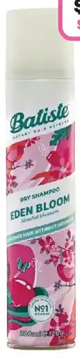 Priceline Batiste Eden Bloom Dry Shampoo offer