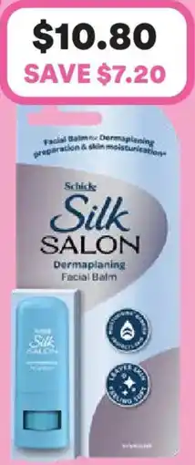 Priceline Schick Silk Salon Dermaplaning Facial Balm offer