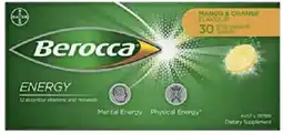 Priceline Berocca Energy Mango & Orange Flavour offer