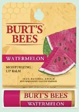 Priceline Burts Bees Watermelon Moisturising Lip Balm offer
