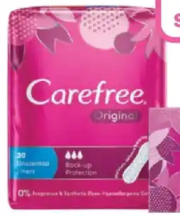 Priceline Carefree Original Back Up Protection Liners offer
