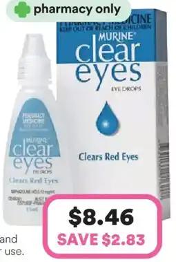 Priceline MURINE Clear Eyes offer