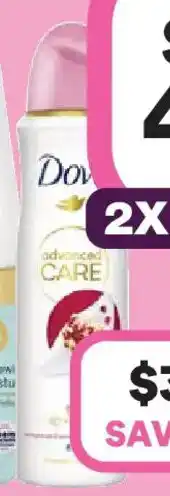 Priceline Dove Advanced Care Antiperspirant 72HR Protection Pomegranate Roll-On offer