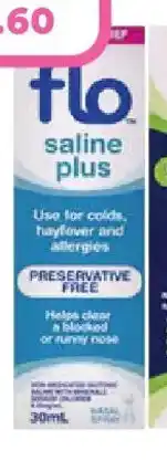 Priceline Flo Saline Plus Nasal Spray offer