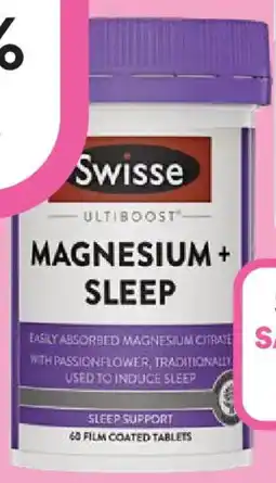 Priceline Swisse Ultiboost Magnesium + Sleep offer
