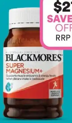 Priceline Blackmores Super Magnesium+ offer