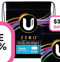 Priceline U By Kotex Super Pads With Wings offer