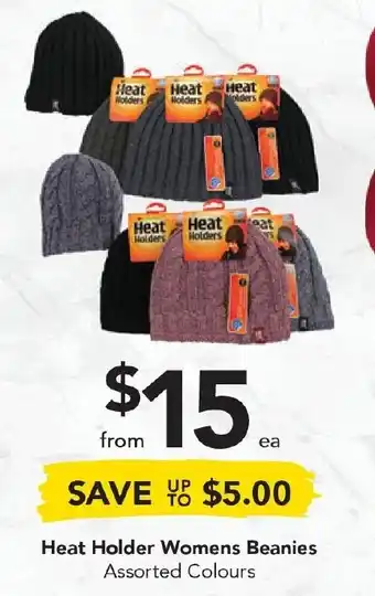 Heat Holder Womens Beanies