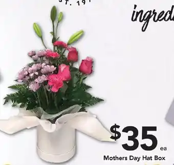 Mothers Day Hat Box