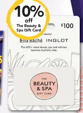 Beauty & SPA Gift Card