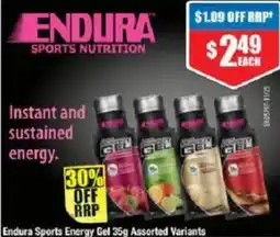 Chemist Warehouse Endura Sports Energy Gel offer
