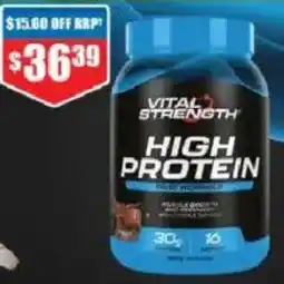 Chemist Warehouse Vital Strength High Protein Chocolate offer