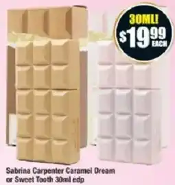 Chemist Warehouse Sabrina Carpenter Caramel Dream or Sweet Tooth offer