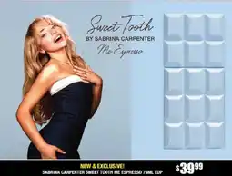 Chemist Warehouse Sabrina carpenter sweet tooth me espresso offer