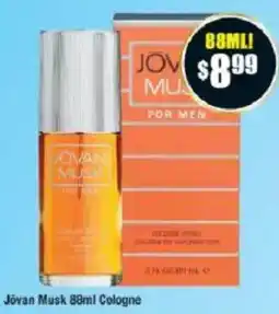 Chemist Warehouse Jovan Musk Cologne offer