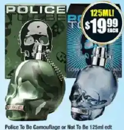 Chemist Warehouse Police To Be Camouflage or Not To Be offer