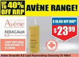 Chemist Warehouse Avène Xeracalm A.D Lipid Replenishing Cleansing Oil offer