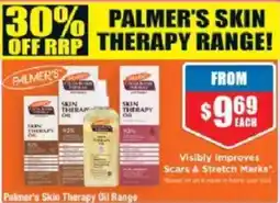 Chemist Warehouse Palmer's Skin Therapy Oil Range offer