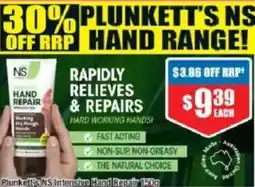 Chemist Warehouse Plunkett's NS Intensive Hand Repair offer