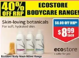 Chemist Warehouse EcoStore Body Wash Range offer