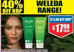 Chemist Warehouse Weleda Skin Food or Skin Food Light offer